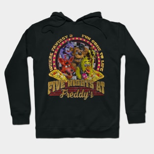 Five Nights At Freddy's Pizza Hoodie